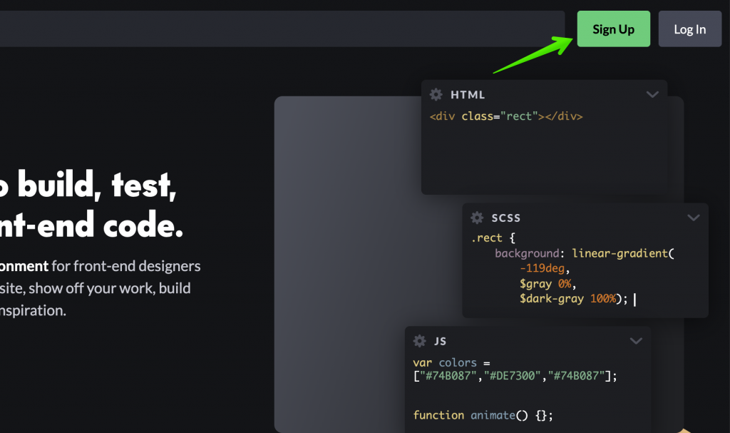 Codepen tutorial: \